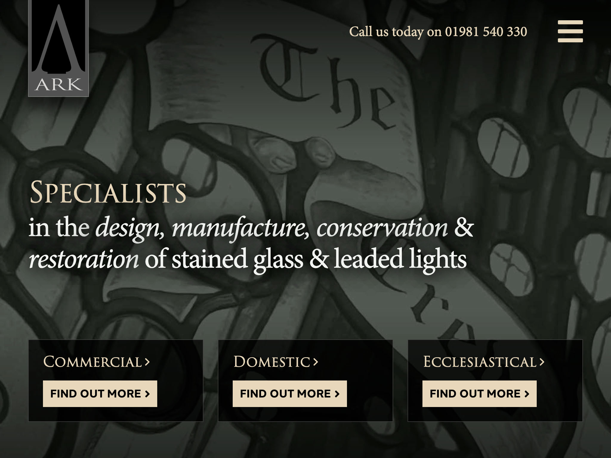 Home Ark Stained Glass